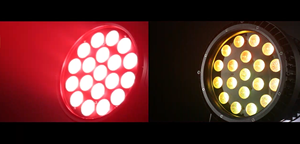 IP65 防水 LED 舞台灯 25 颗 4 合 1 SMD 25/45 °   镜头三环控制 DJ 俱乐部灯光 - Product Image 6