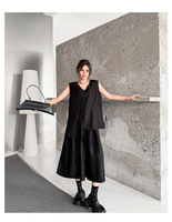 Nouveautés Bettergirl 2026 : Ensemble décontracté avec haut sans manches asymétrique et pantalon large