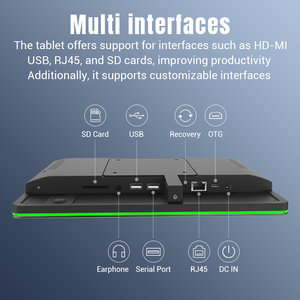 Hot-Velling 2 + 16GB RK3399 Tablet Android con 5 M/<span class=keywords><strong>P</strong></span> fotocamera anteriore POE e supporto a parete per sala riunioni prenotazione nuovo - Product Image 5
