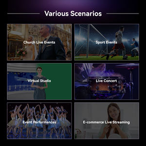 Centre de production vidéo intégré PC500, mélangeur vidéo, commutateur pour diffusion multi-caméras, diffusion en direct - Product Image 6