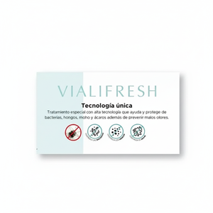 Cuscino antiacaro Vialifresh con chiusura Vianney - Product Image 1