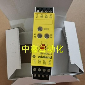 Relé de Seguridad Wieland SNV4063KL-A R1.188.0620.0 24V DC Hecho en Alemania - Product Image 3