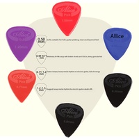 Púas de Nailon Multicolor Duraderas, Mate, Sin Recubrimiento, para Guitarra Eléctrica y Otros Instrumentos de Cuerda, 100 Piezas
