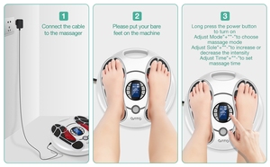 Machine de <span class=keywords><strong>Massage</strong></span> des pieds EMS Stimulateur Musculaire Électrique Jambe Soins Médicaux Thérapie <span class=keywords><strong>Massage</strong></span> des Pieds - Product Image 5