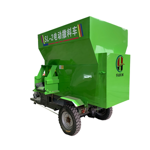 Truk pemberi makan elektrik baru, untuk peternakan ternak dan domba untuk makanan hijauan - Product Image 4