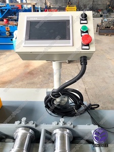 Thép mạ kẽm Con lăn màn trập cửa cuộn tạo thành máy lạnh cuộn tạo thành máy cửa sổ con lăn thanh làm máy - Product Image 3