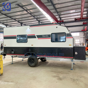 Remolque de viaje personalizable de fibra de vidrio Rvs Campers Pop up Camping Caravana Casa móvil al aire libre - Product Image 4