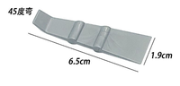 Kit de raclettes pour film adhésif automobile – Grattoir flexible en plastique pour l'installation de films teintés sur vitres