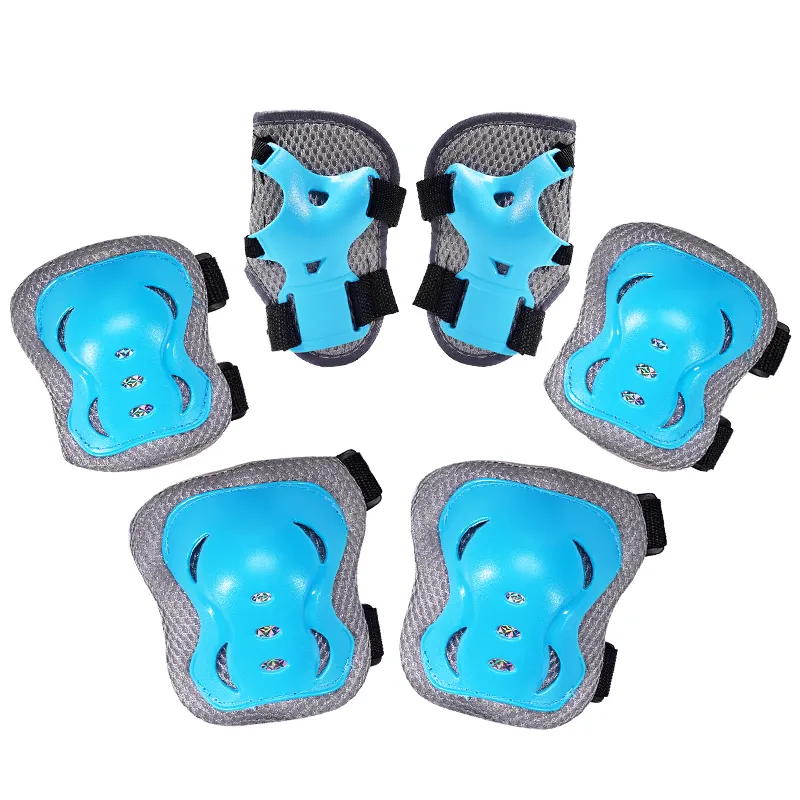 Wholesale Sports Adjustable Protective Cycling Roller Skating Kids Knee Pads Professional Protection Nylon & Cotton Hard Shell