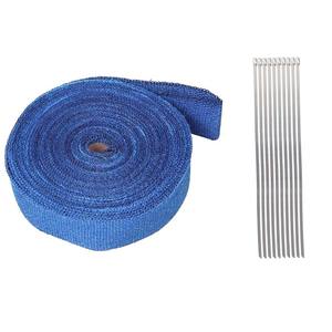 Auto knalpot bungkus <span class=keywords><strong>2</strong></span> Inch untuk motor 16FT Titanium Fiberglass selang pelindung panas Roll lengan - Product Image 2