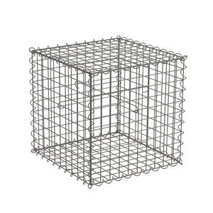 Gabion Mur extérieur Gabion Panier Poteau Mur de pierre de roche Acier galvanisé Zinc enduit Usine - Product Image 1
