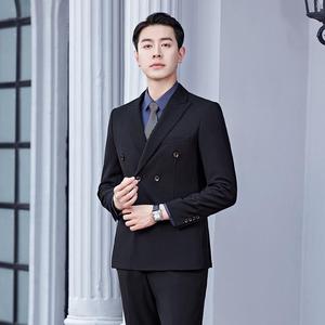 Traje de Hombre de Negocios, Cómodo, Cruzado, Estilo Blazer, en Oferta - Product Image 6