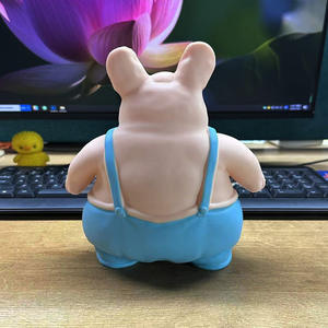 TikTok Influencer kum dolu <span class=keywords><strong>Bulldog</strong></span> sıkmak oyuncak aldı dayanıklı EVA malzeme yavaş Rebound stres giderici TPR - Product Image 4