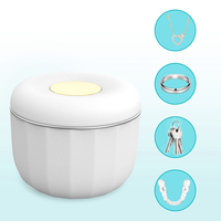 Dispositif de nettoyage UV intelligent dentaire de décapant de bijoux ultrasonique de retenue de prothèse dentaire portative avec la haute fréquence