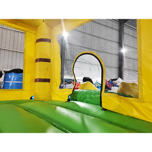 Castillo Inflable Infantil con Tobogán, Diseño de Jungla, Muy Popular, para Interiores y Exteriores, en Venta - Product Image 6