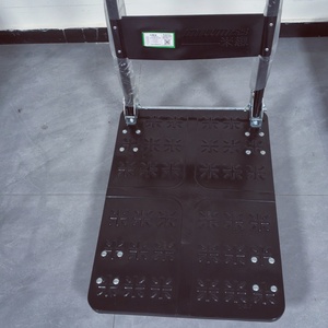Chariot de manutention portable OEM personnalisable pour usage domestique, pliable, en acier, à plateforme plate, capacité 800 kg - Product Image 3