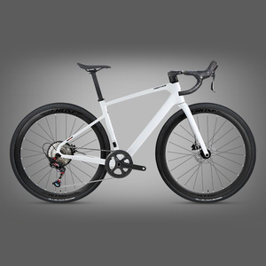 <span class=keywords><strong>Bicicleta</strong></span> de Gravel de Fibra de Carbono de 24 Velocidades al por Mayor, <span class=keywords><strong>Llanta</strong></span> de 30mm, Cableado Interno, <span class=keywords><strong>Bicicleta</strong></span> de Carreras Profesional para Aventura - Product Image 4