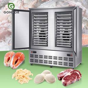 Congélateur rapide industriel pour aliments, fruits de mer, poulet, congélation rapide, machine de congélation par choc pour le poisson tilapia - Product Image 1