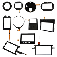 Panel Táctil Capacitivo de Vidrio PCAP Personalizado OEM ODM en Varios Tamaños y Formas con Interfaz USB/I2C