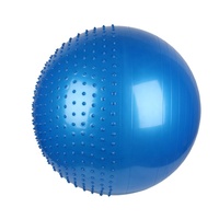 Ballon d'exercice gonflable en PVC écologique, ballon d'équilibre pour le yoga avec demi-massage