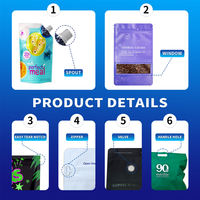 Customized Food Grade for Stand up Pouch with Mylar Zipper and Aluminum Foil Gravure Printed for Pet Food Packaging