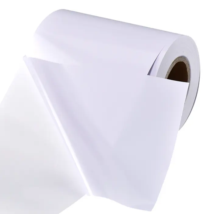 Carta adesiva per adesivi in Pet per vendite calde in fabbrica stampa Offset flessografica, carta adesiva per etichette anti-trazione e resistente alla temperatura