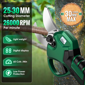 F.EASY.D Tesoura de Poda Elétrica 30mm 21V 35mm para Jardim - Product Image 5