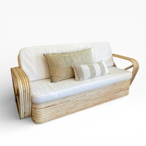 Sofá de Mimbre y Ratán de Diseño Personalizado, Sillón Hecho a Mano, Asientos de Mimbre Natural, Proveedor de Muebles OEM - Product Image 4
