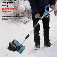 Chasse-neige électrique industriel sans fil Pelle à neige avec matériau ABS et garantie 1 an