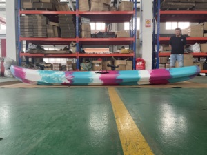 เรือคายัค RITO OUTDOOR <span class=keywords><strong>OCEANUS</strong></span> 2+1 สำหรับครอบครัว แบบสองที่นั่ง วัสดุพลาสติก สำหรับตกปลา ขาย - Product Image 3