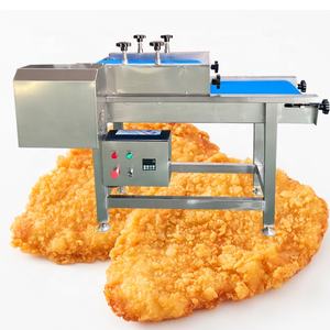 Máquina de prensa de carne automática eléctrica, aplanador de carne de pollo, máquina aplanadora de <span class=keywords><strong>pechuga</strong></span> de pollo de acero inoxidable - Product Image 1