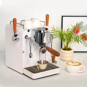 Máquina de Café Espresso Semiautomática Profesional de Alta Configuración, de Acero Inoxidable, 20 Bares, para Uso Doméstico y Hotelero - Product Image 3
