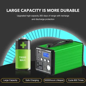 500W 117000Mah Thuis Outdoor Emergency Camping Power Station Top Sale