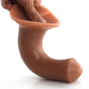 Dual Layer Soft Silicone Butt Sex <b>Toys</b> FAAK New Design Realistic Dildos <b>for</b> Women and <b>Men</b> - Product Image 6