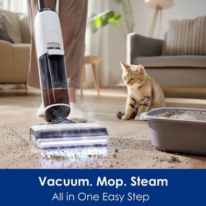 <span class=keywords><strong>Tineco</strong></span> FLOOR ONE S7 <span class=keywords><strong>Vapeur</strong></span> 284 °F Système d'auto-nettoyage multi-étapes Aspirateur intelligent sans fil à sec et humide - Product Image 3