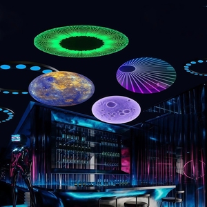 Lámpara de Techo Creativa JYLIGHTING, Personalizable, Regulable, Antideslumbrante, Minimalista, Inteligente, con Cambio de Color, para Hogar, Bar, KTV, <span class=keywords><strong>Restaurante</strong></span> - Product Image 2