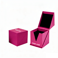 Boîte cadeau personnalisable en gros avec doublure en éponge pour bougies et parfums, impression sur carton rigide magnétique