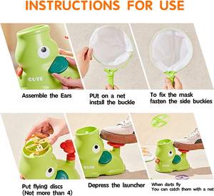 ของเล่นนำโชคจานร่อนสำหรับเด็กแผ่นดิสก์ลอยขึ้นบินในสวนหลังบ้านเกมและกิจกรรมสำหรับเด็กและครอบครัวของเล่นกลางแจ้งสำหรับเด็ก - Product Image 3
