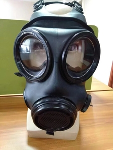 Full <b>Face</b> Filter High Grade Anti-gas Full <b>Face</b> Rubber Mask Respirator Carbon Filter Toxic Gas Mask with Water Dispenser - Product Image 2