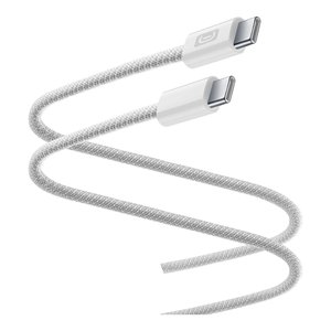 Cavo USB C FLEXFORCE 60W Blanc 2m USBDATABRTABC2C2MW - Product Image 1