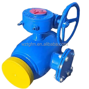 Válvula de Bola <span class=keywords><strong>Autofiltrante</strong></span> DN300 DN350, Totalmente Soldada, con Filtro Interno, Acero al Carbono, para Sistemas de Calefacción y Calefacción por Distrito - Product Image 3