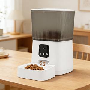 Comedero Inteligente para Mascotas Directo de Fábrica, Dispensador Automático de Comida para Mascotas con Batería Recargable, Platos para Mascotas - Product Image 1