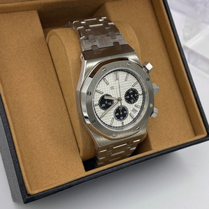 Montre à quartz pour homme avec boîtier en acier inoxydable étanche, verre saphir, mouvement VK63, montre-bracelet de mode pour affaires - Product Image 3