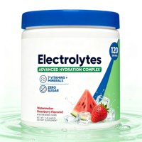 Mélange de poudre de boisson électrolytique à formule personnalisée avec vitamines et minéraux, sans sucre, supplément d'hydratation, marque privée