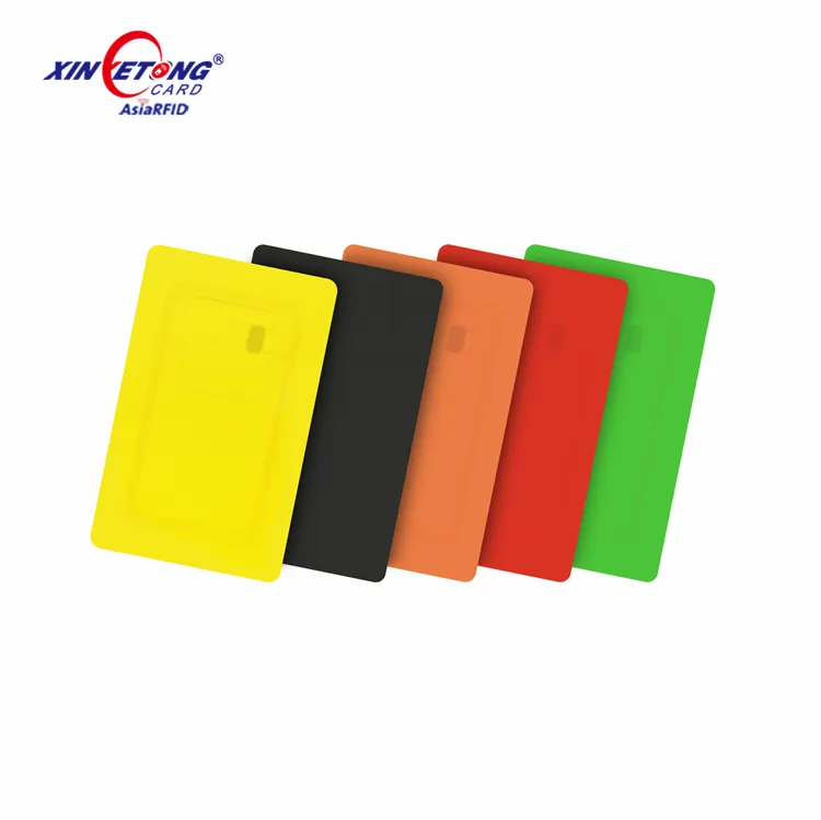 Solid color Plastic PVC Card Manufacturer Contact-less Smart Card