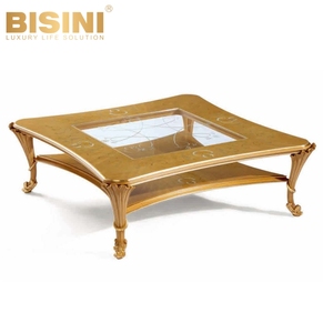 Latest Customized French Baroque Style Royal Palace Villa Wooden Carved Pink Sofa Home Room Rosy Sofa Set and Round <strong>Coffee</strong> <strong>Table</strong> - Product Image 6