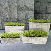 Jardinières Simples en Fibre de Verre de Haute Qualité pour Intérieur et Extérieur