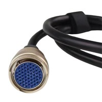Analyseur de moteur ELM327 avec lecteur de code AC, câble d'alimentation, outil de diagnostic pour voitures Benz 12-24V RF