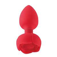 Vente en gros de plug anal vibrant lumineux pour femmes, jouet sexuel en silicone rechargeable avec télécommande et lumière LED