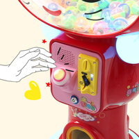 Machine de torsion d'oeufs en métal à pièces bon marché support de prix d'arcade drôle pour les enfants garantie d'un an conception de tigre coquine